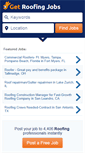 Mobile Screenshot of getroofingjobs.com